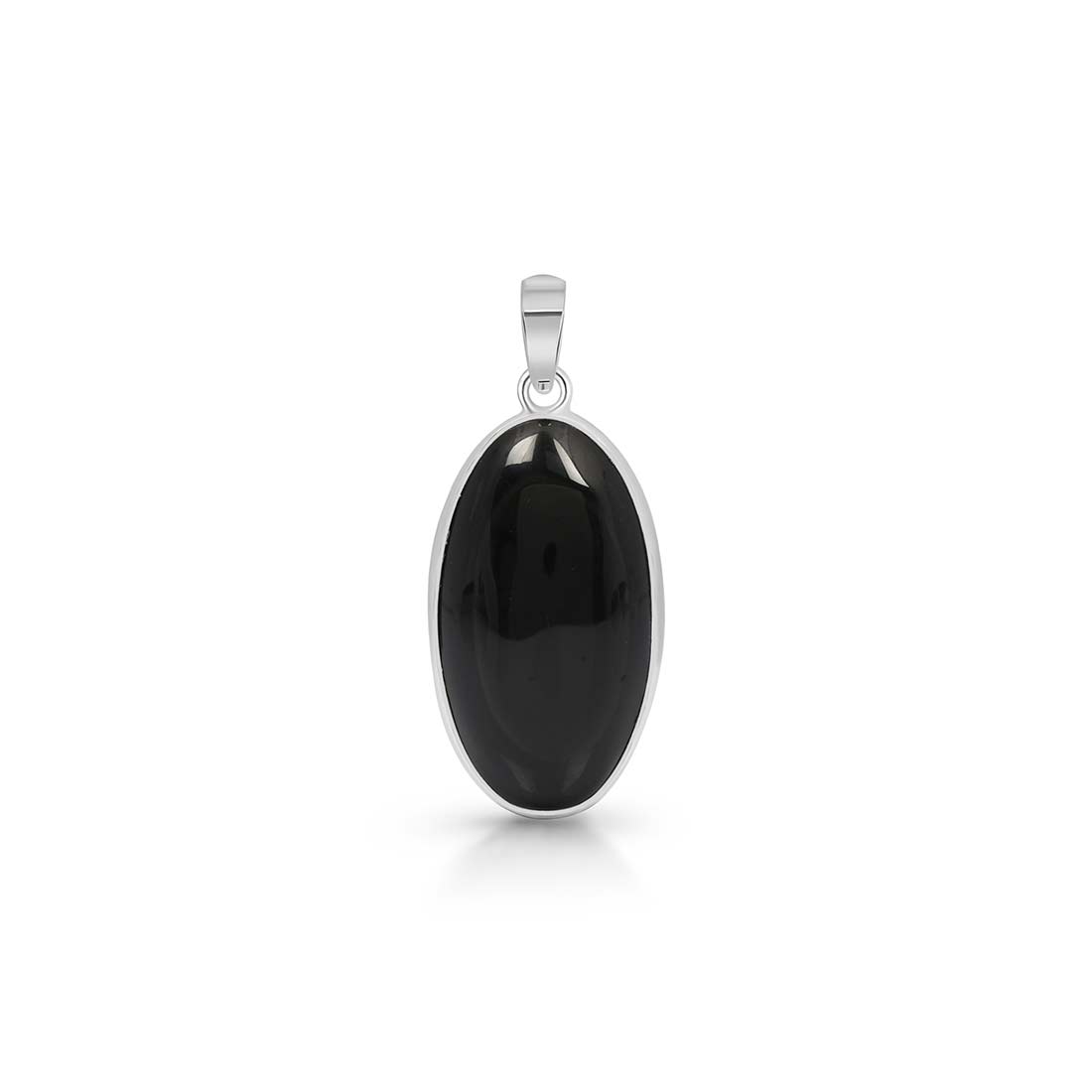 Black Obsidian Pendant-(BAO-P-26.)